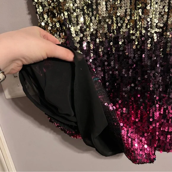 Multicolor Sequin Dress - Picture 2 of 3